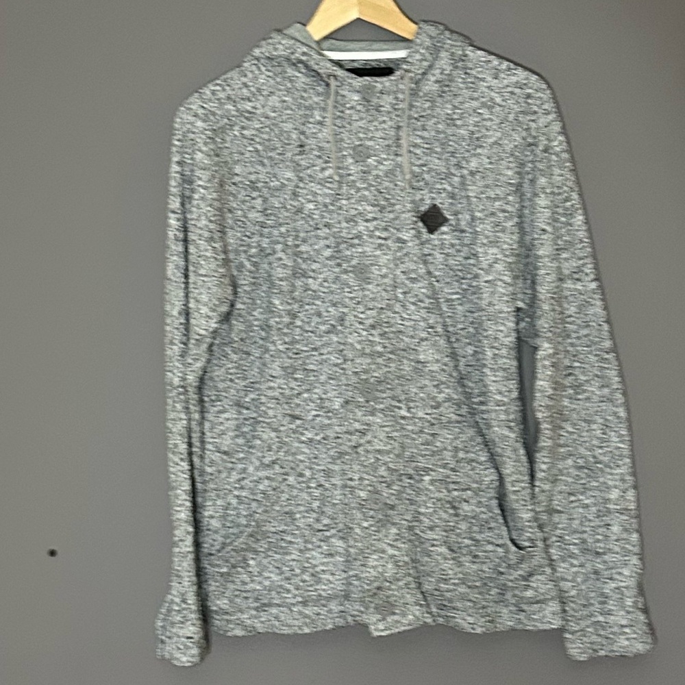 Vans Black and Gray Knit Sweater